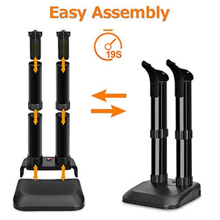 Electric Shoe Dryer Black