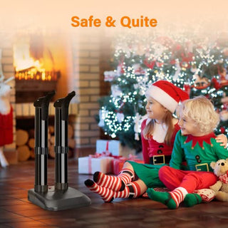 Electric Shoe Dryer Black