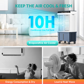 3-in-1 Evaporative Air Cooler, 1300CFM Swamp Cooler with 12H Timer, 5. –  airchoiceappliances