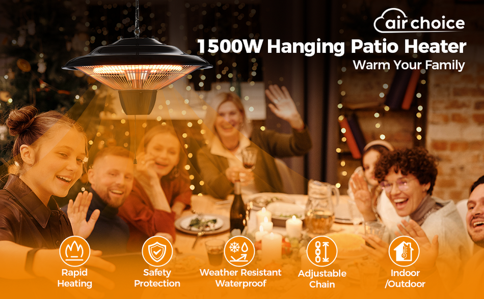 Outdoor Heaters for Patio WPH15D airchoiceappliances