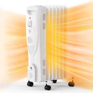 Oil Heater, 700W Portable Electric Space Heaters