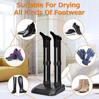 Electric Shoe Dryer Black