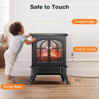 Airchoice Electric Fireplace Heater